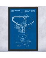 Paintball Loader Patent Framed Print