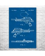 Paintball Gun Patent Print Poster