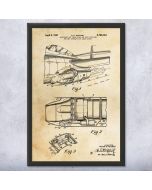 Jet Air Intake Patent Framed Print