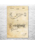 Tubing Cutter Patent Print Poster