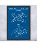 A10 Warthog Patent Framed Print