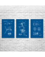 Lock Picking Patent Posters Set of 3