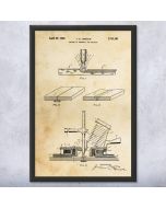 Arc Welding Patent Framed Print