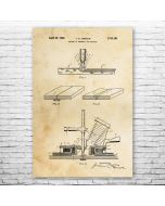 Arc Welding Patent Print Poster