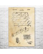 Insulated Roof Patent Print Poster