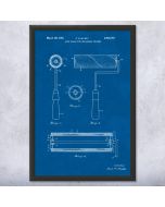 Paint Roller Patent Framed Print