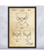 Sheet Metal Bending Patent Framed Print