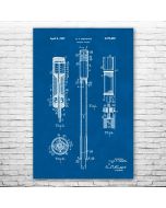 Voltage Tester Patent Print Poster