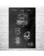 Clinometer Patent Print Poster