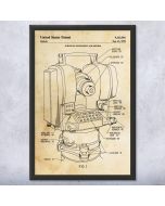 Total Station Patent Framed Print
