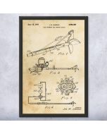 Pole Trimmer Patent Framed Print