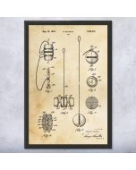 Yoyo Patent Framed Print