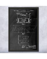 Seismic Prospecting Patent Framed Print