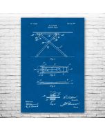 Ironing Board Patent Print Poster