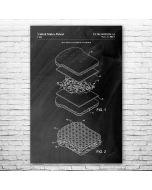 Sandwich Patent Print Poster