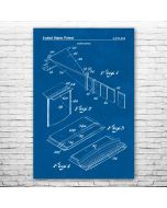 American Cheese Patent Print Poster