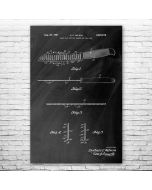 Cheese Knife Patent Print Poster