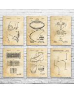 Football Posters Set of 6
