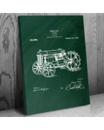 Ford Tractor Patent Canvas Print