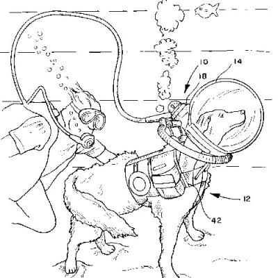 The Dog Diving Helmet - Funny Patents Part 4